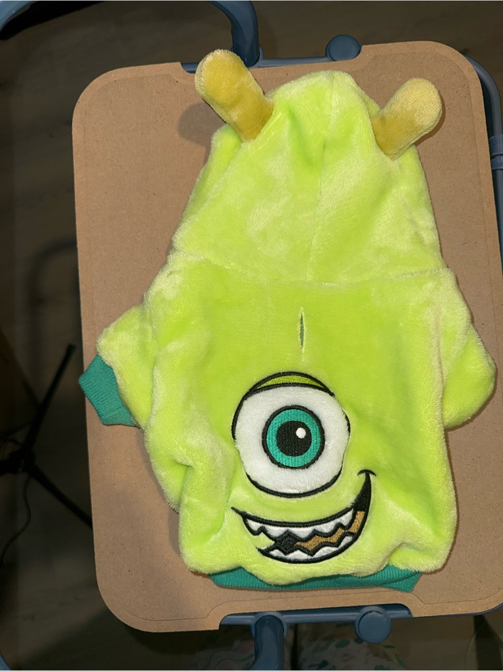 Disney Pixar Monsters Inc Mike Dog Costume Size XS Halloween Cosplay Hoodie